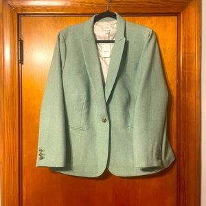 J. Crew Green Blazer size 20 W PTP:25” EUC